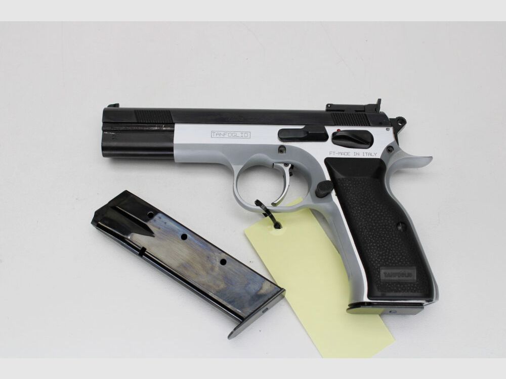 Pistole Tanfoglio Ultra Match mit 2tem Magazin 9mmLuger