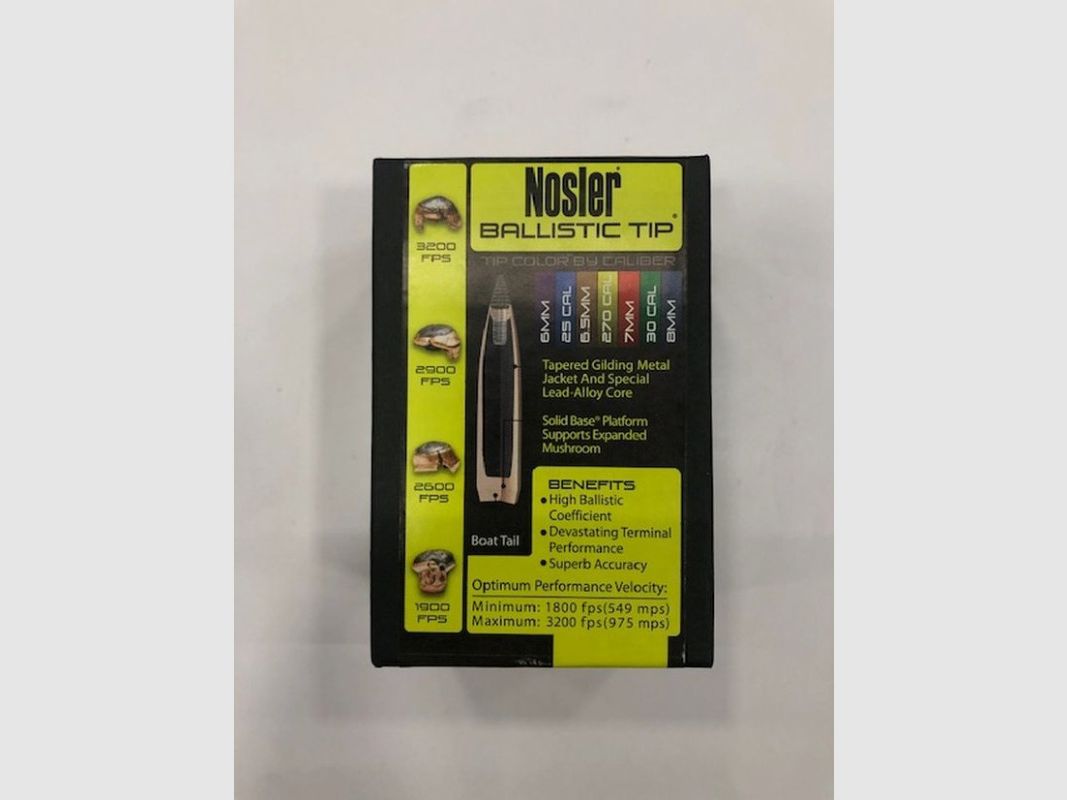NOSLER B TIP BALAS CAL7 GR 120 QT50, imagen 2 de 2