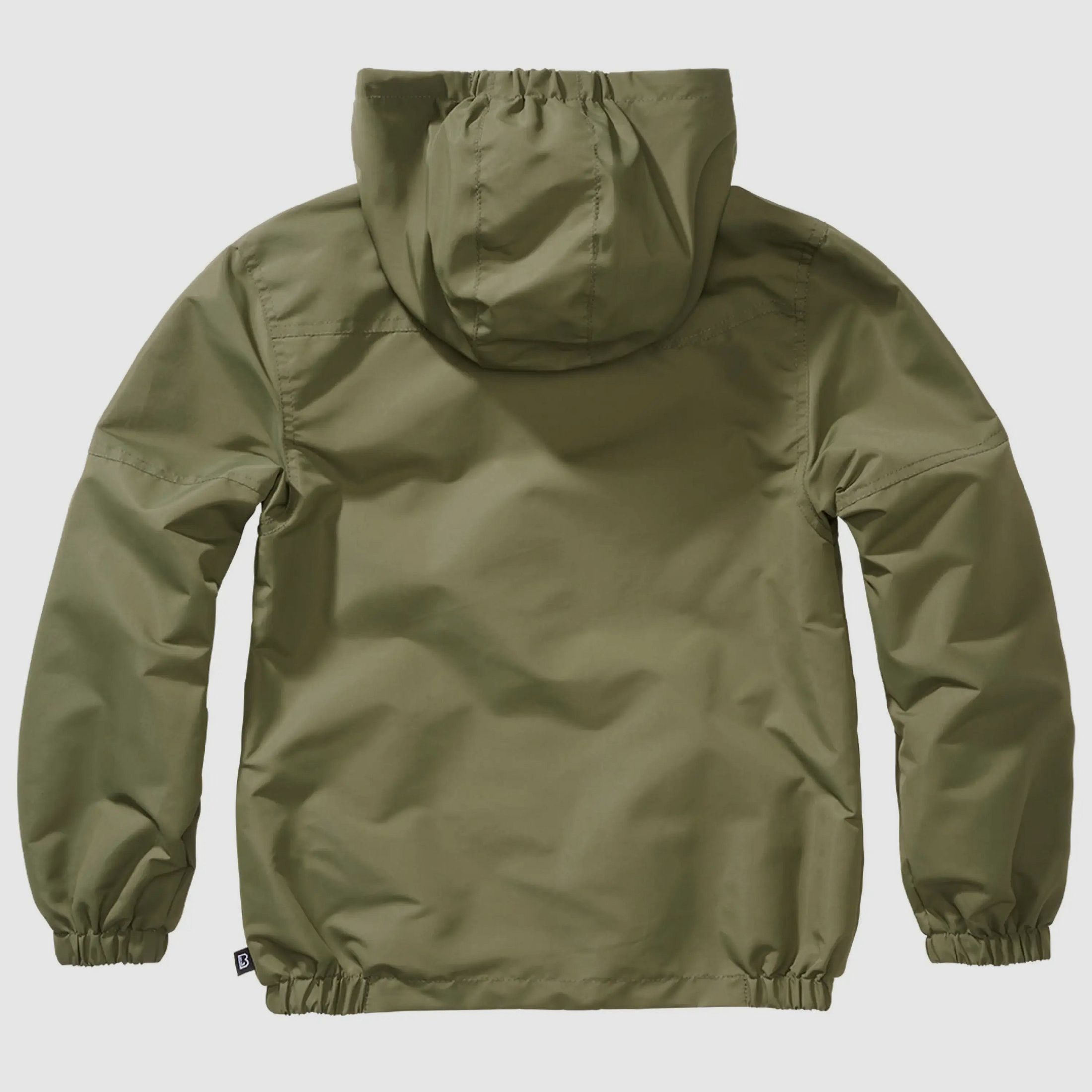 Brandit Kids Jacket Kids Summer Frontzip Windbreaker - Olive / 122/128