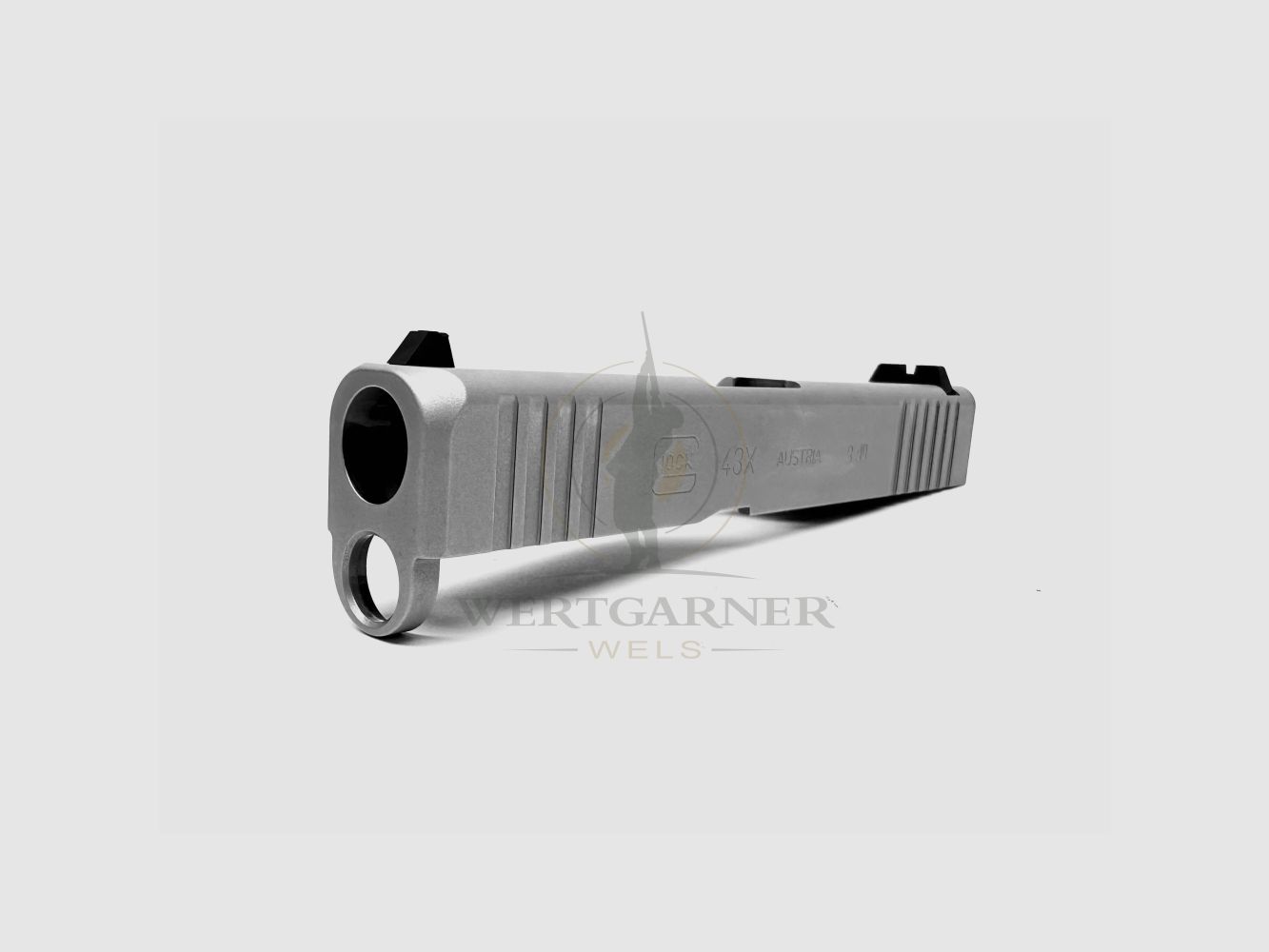 Glock 43X FS argent 9x19 glissière, image 4 sur 6