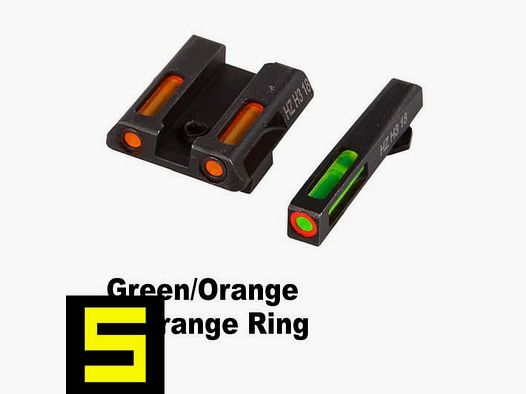 HIVIZ Tritium Visier Glock 9mm & .45ACP/10mm/.45 GAP
