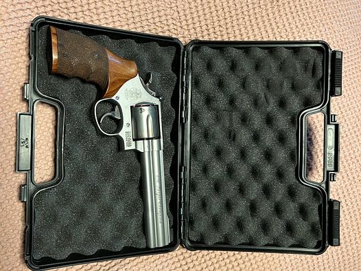 Smyth & Wesson Recolver Target 686 Silber Lauflänge Kaliber .357 Magnum