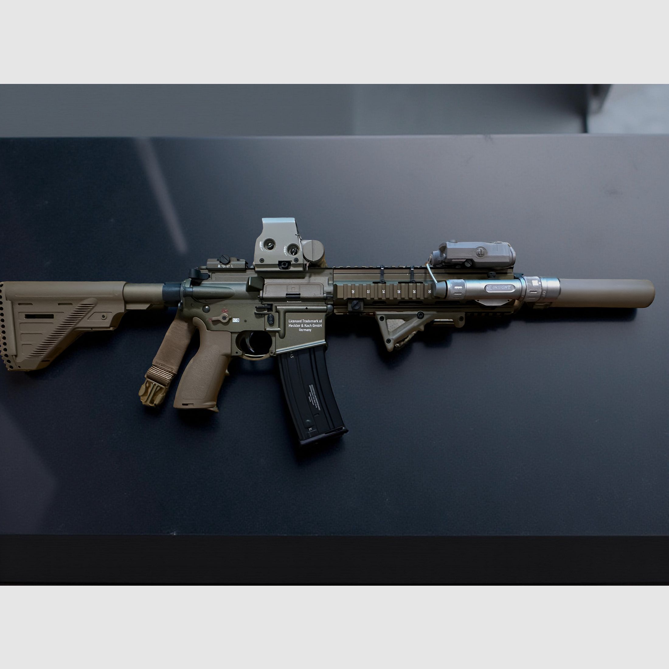 VFC HK416 Supreme (non giocato) – Full tuning + Set completo in RAL con borsa e accessori