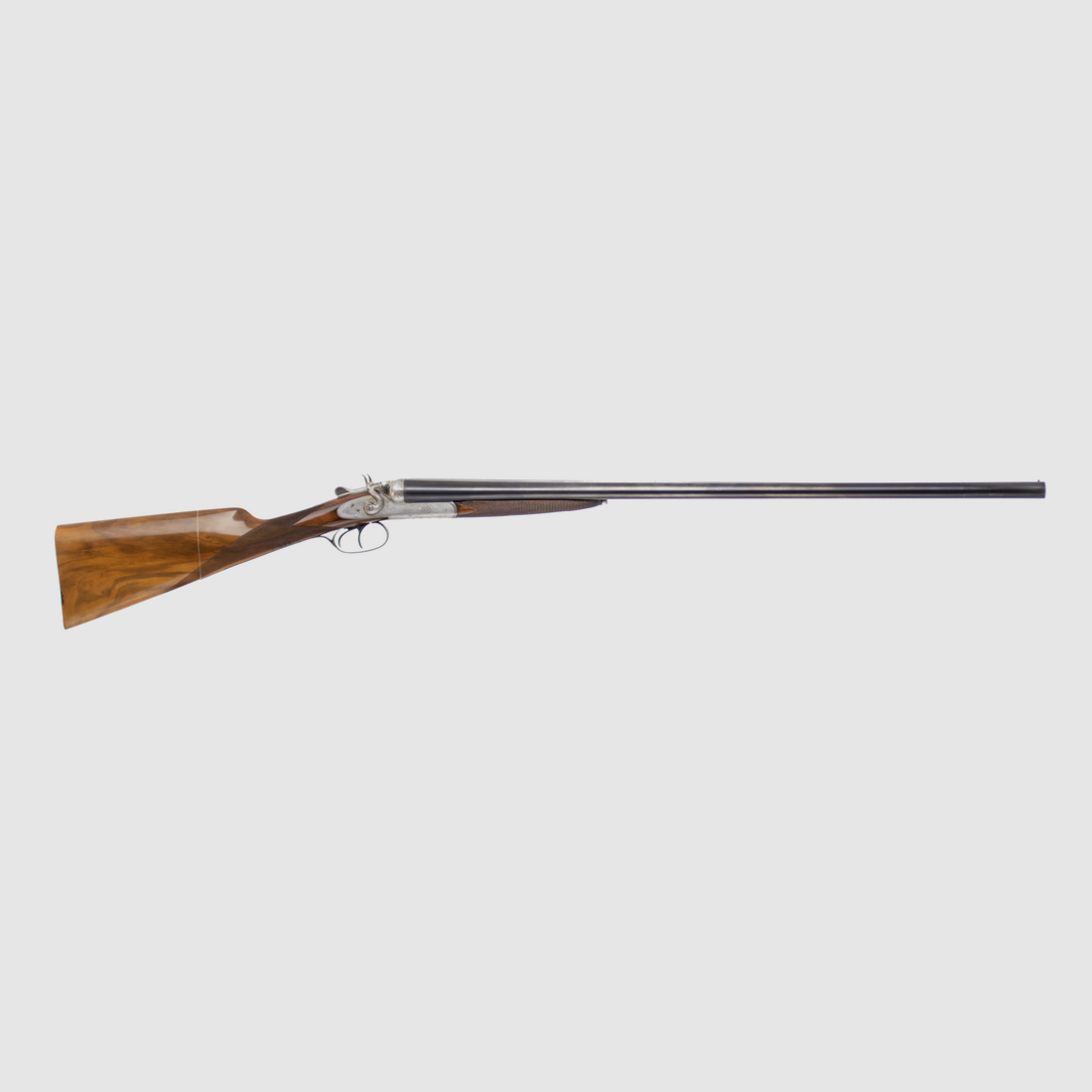 Querflinte Lebeau Courally Kal. 12 mit externen Hahn – Feine Gravuren – Klassisches Jagdgewehr, Bild 5 von 16