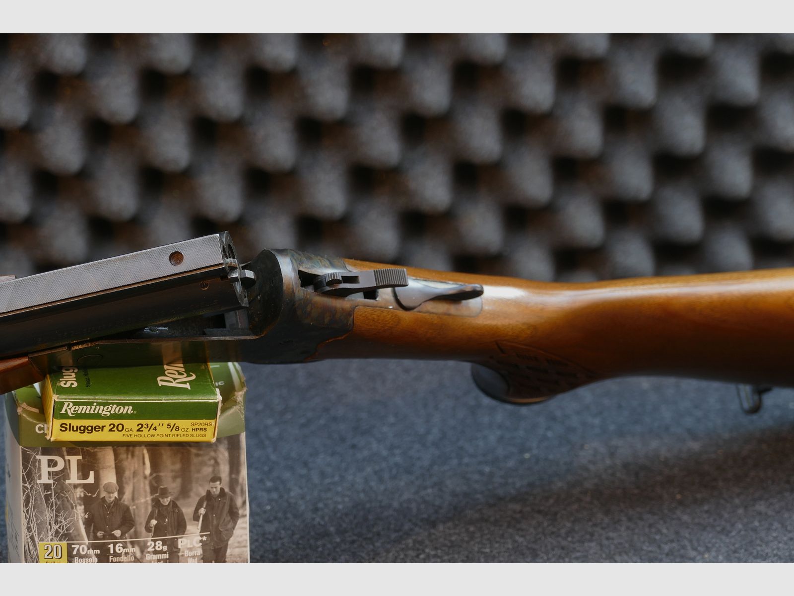 Savage Model 24 — Serie P, Bockbüchsflinte, 22WMR, 20/70, Bunthärtung, einfache Optik - Sammlerzustand