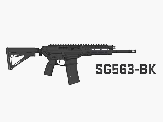 Sig Sauer – Halbauto / SG563-BK / 12 / .300 Blackout