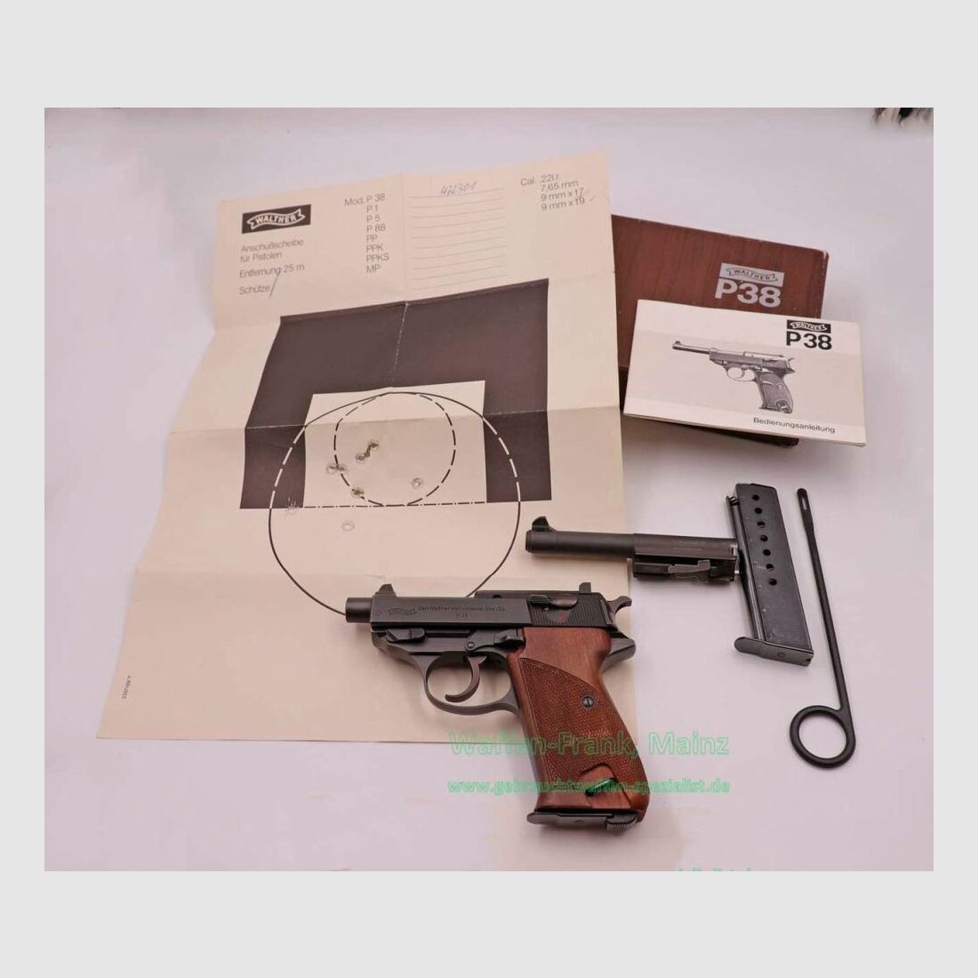 Walther - Ulm P38 ''Edition-Stahl''-Set
