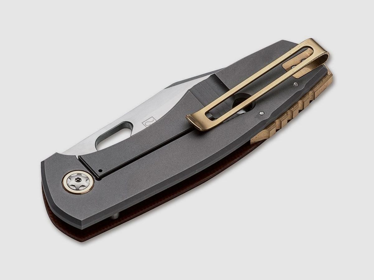 Böker Plus F3.5 Micarta groene zakmes, afbeelding 4 van 12