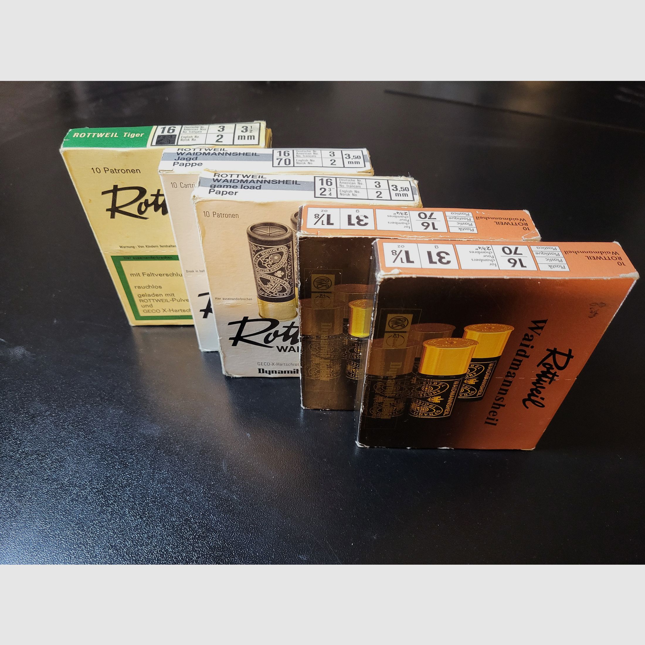 Rottweil Waidmannsheil & Tiger 16/70