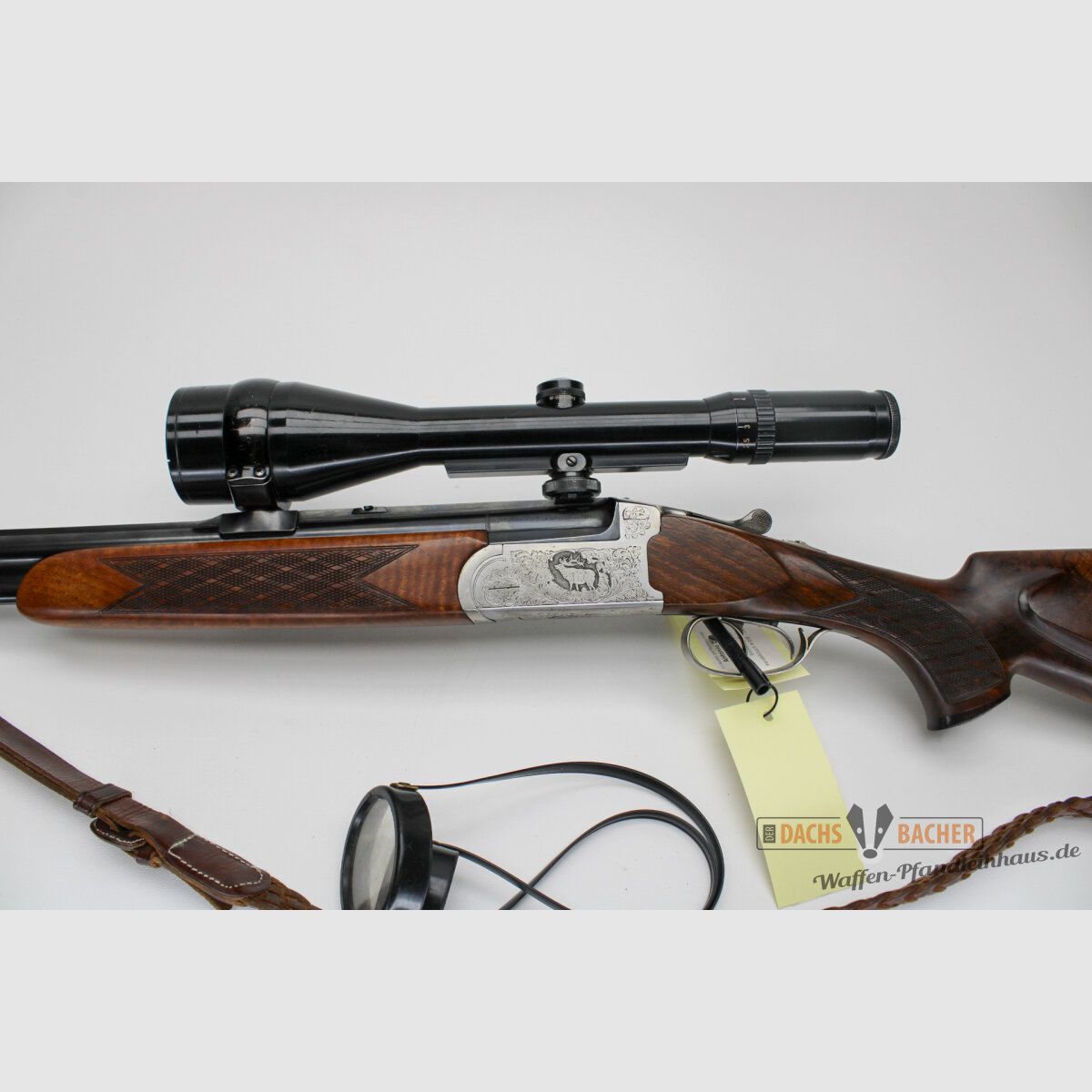 BBF Bockbüchsflinte Antonio Zoli Kal. 16/70 + .6,5x57R mit EStL .22 Hornet und S&B 2,5-10x56, Bild 3 von 8