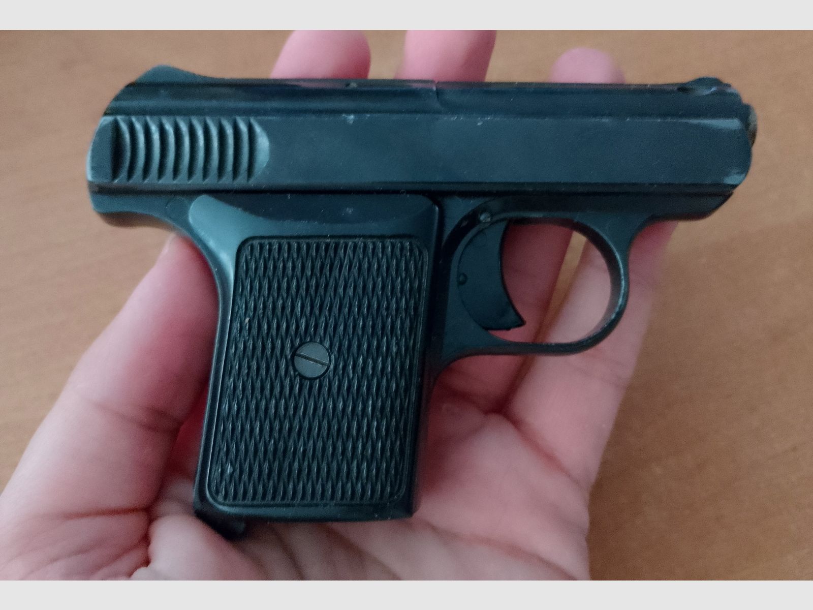 Zeldzame Rhöner SM 110A Kal. 8 mm knal in PTB 45-69 van 1969!