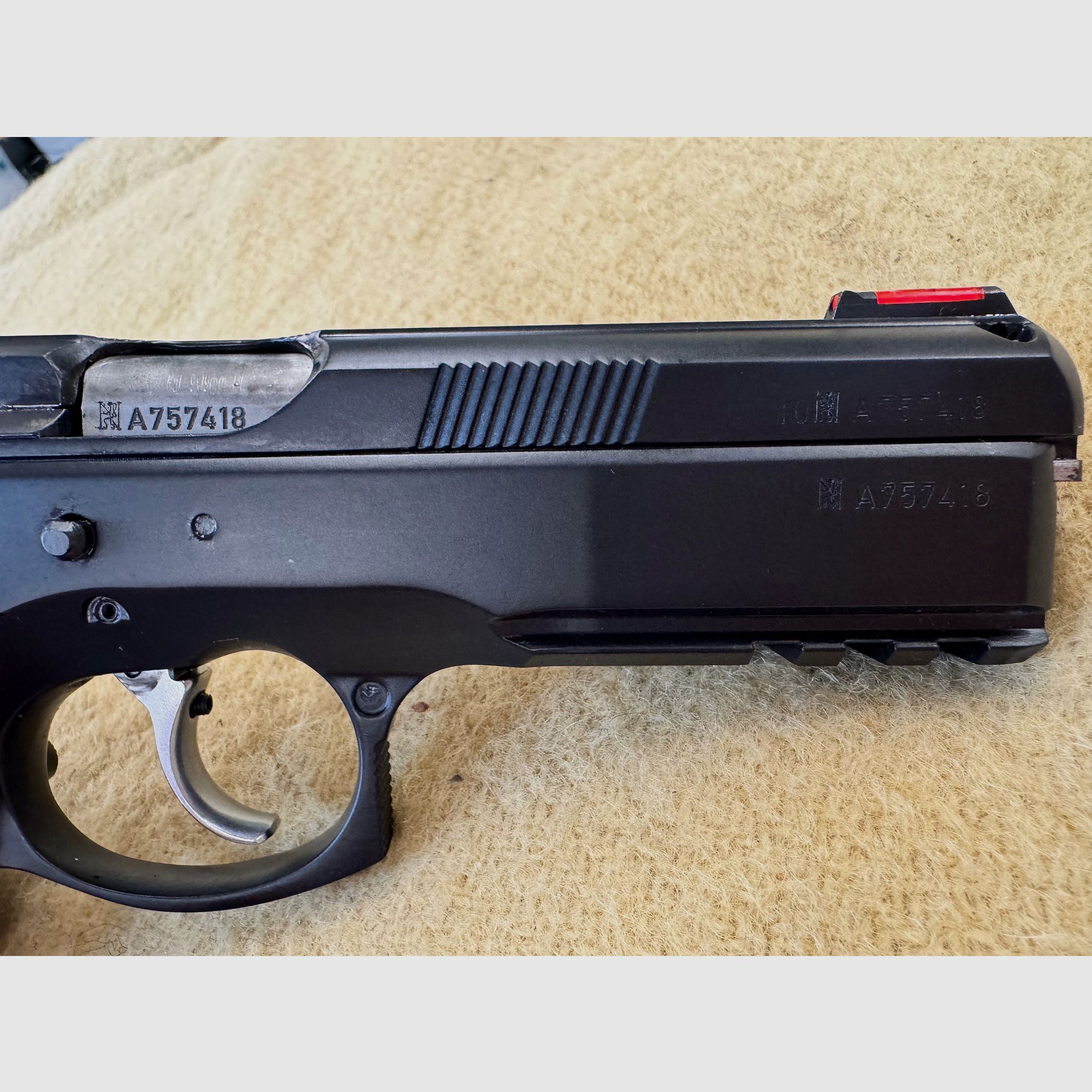 CZ 75 SP-01 Shadow Pistole Kal. 9x19