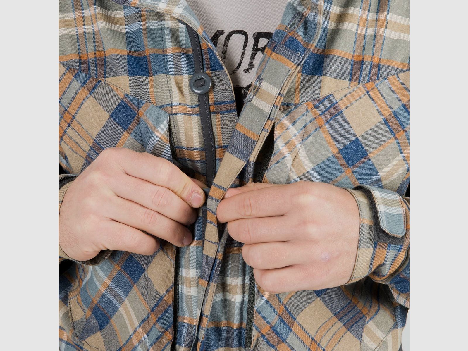 HELIKON-TEX MBDU FLANELL SHIRT® TIMBER OLIVE PLAID