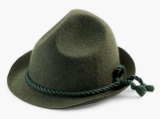 TIROLER HUT AUS GRÜNEM FILZ