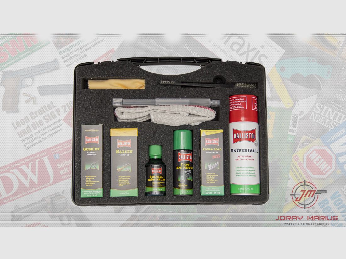 Ballistol Pflegeset in Box