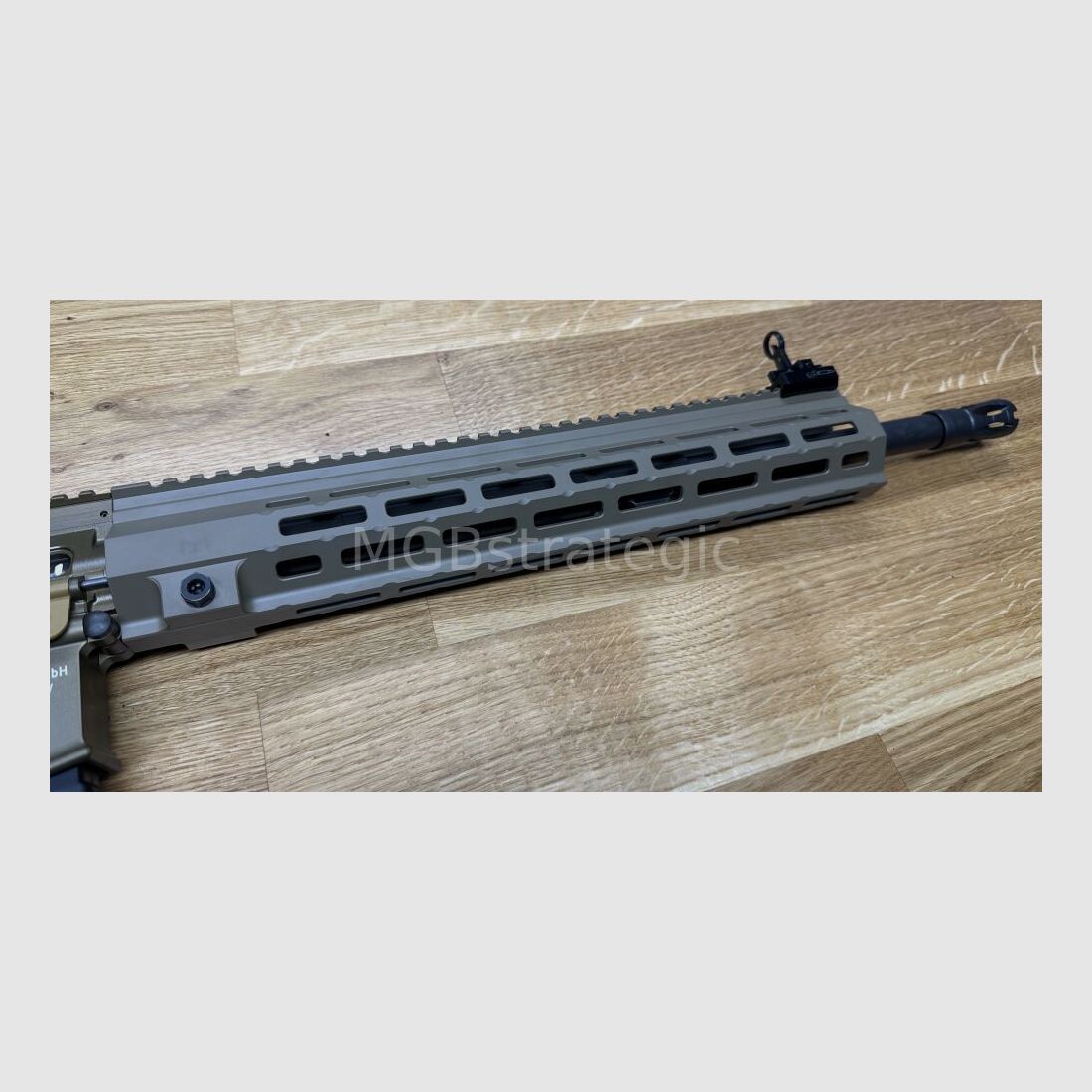 Heckler & Koch MR223 A3 Slim-Line 16.5" Barrel - semi-automatic rifle .223Rem long M-LOK handguard - sand color - sport approved! - similar to Bundeswehr G95A1 G95KA1 G95K H&K 416
