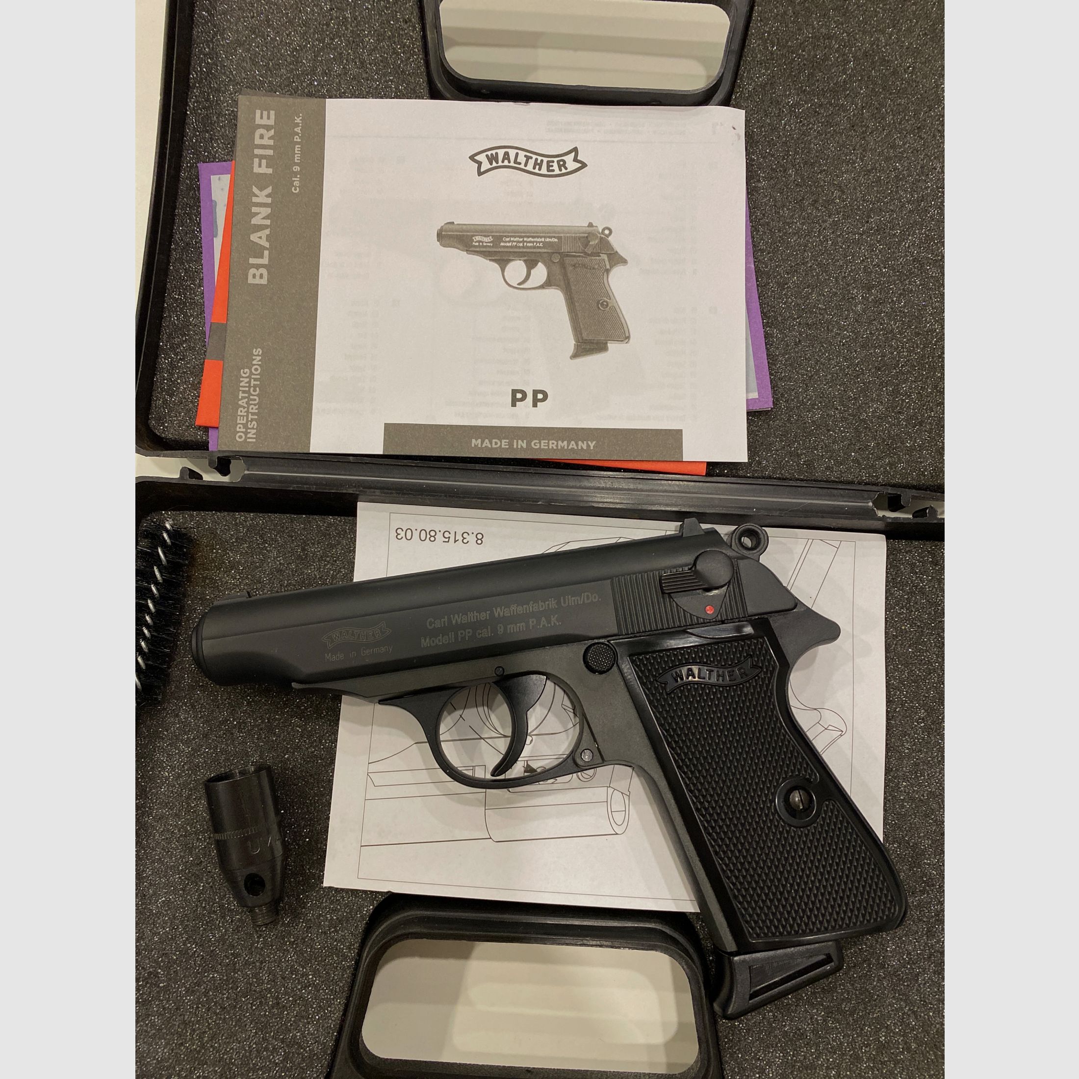 Walther Schreckschuss Pistole PP, Bild 1 von 7
