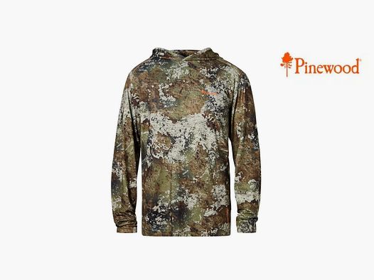 LANGARM-T-SHIRT MIT KAPUZE PINEWOOD