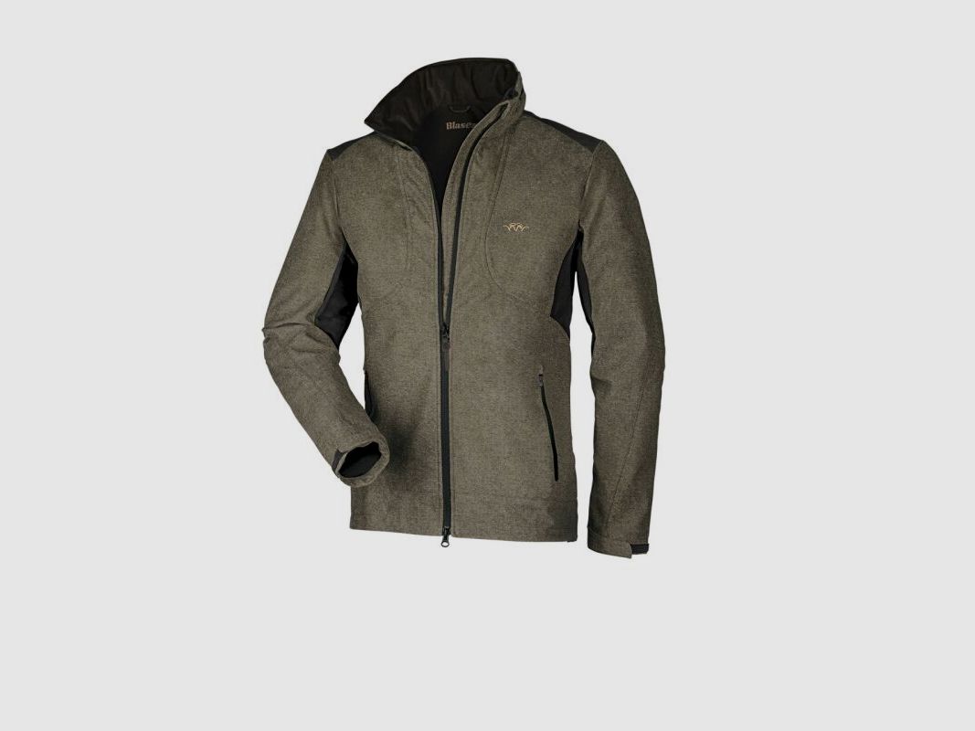 ALT Blaser VINTAGE Softshell Jacke Herren olive mélange/schwarz