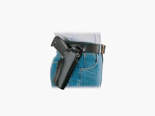 Gürtelholster SPITFIRE 5" N-Frame S&W M&amp;P R8/29/327/329/57/625/629,Taurus 17/44/425/97/990/991/992 Braun Linkshänder