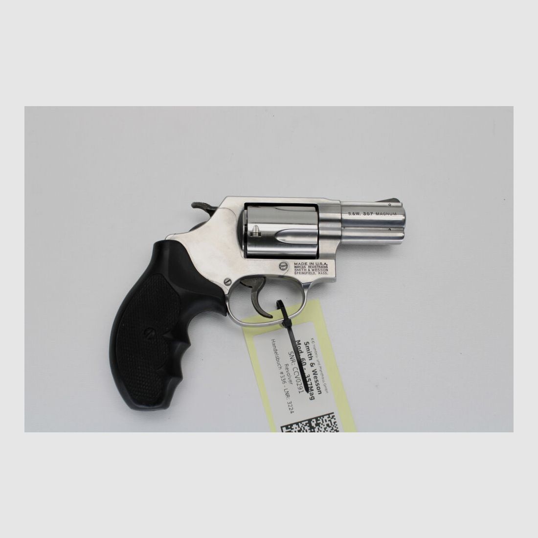 S&W Smith & Wesson Mod. 60-9 revolver cal. .357 Mag 2" canon .357Mag, image 3 sur 4