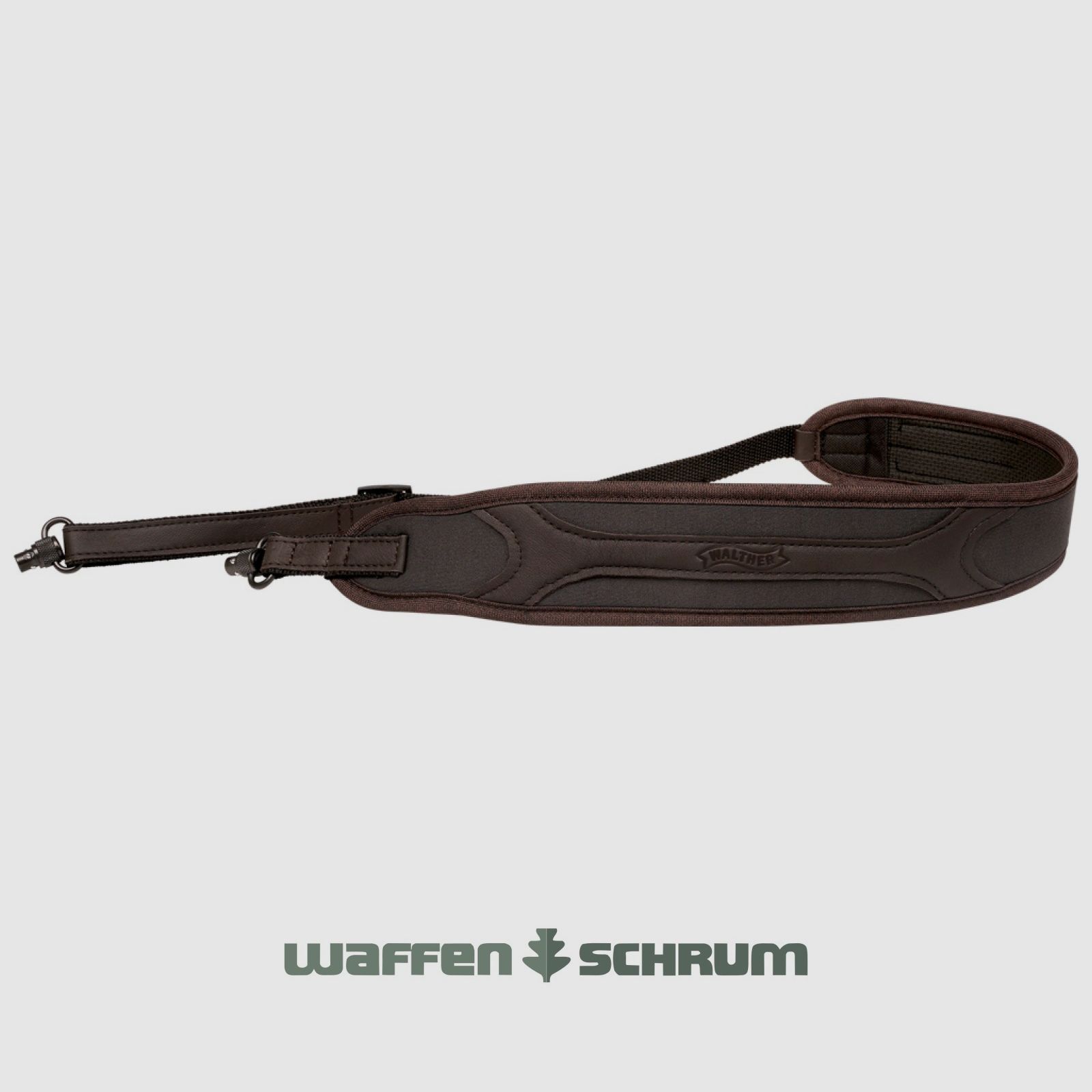 Walther Gewehrriemen RS3 Anthrazit - Leder