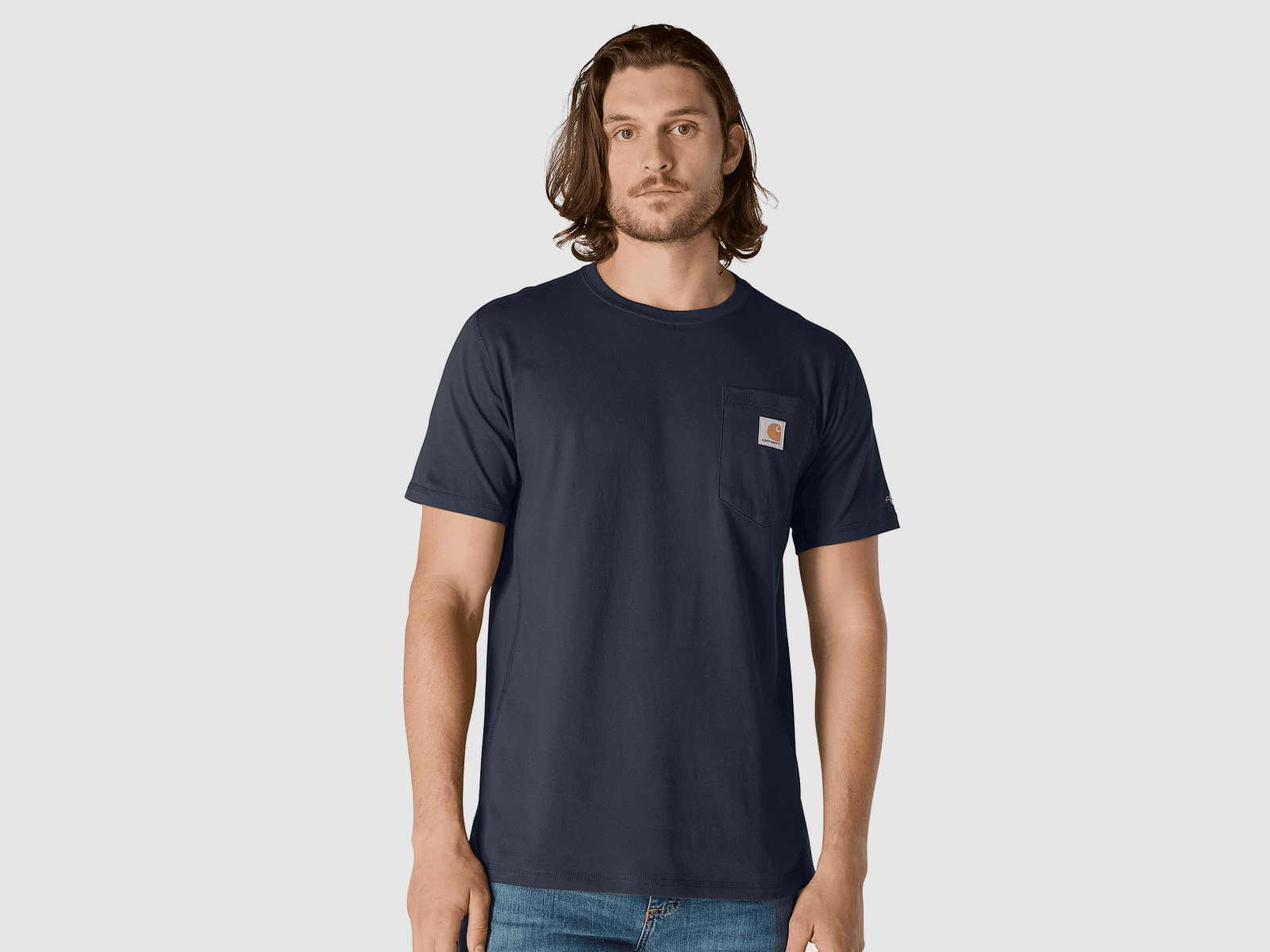 Carhartt Force™ Relaxed T-Shirt Uomini Navy S
