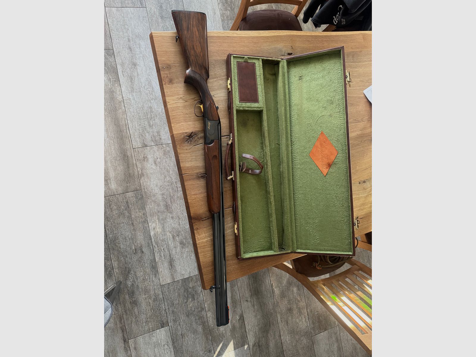 Franchi Flinte 12/70 Trap mit Koffer