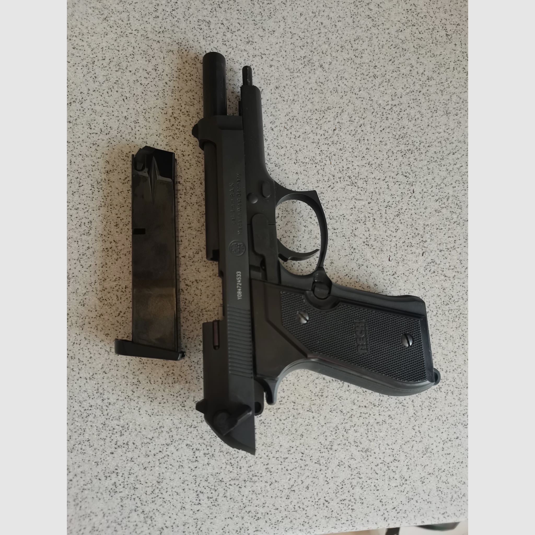 Miami Reck 92f blank firing gun