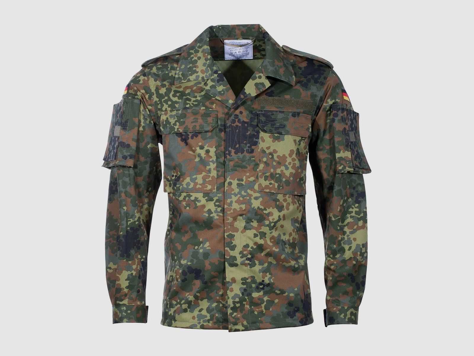 Leo Köhler Leo Köhler Kommando Feldbluse flecktarn