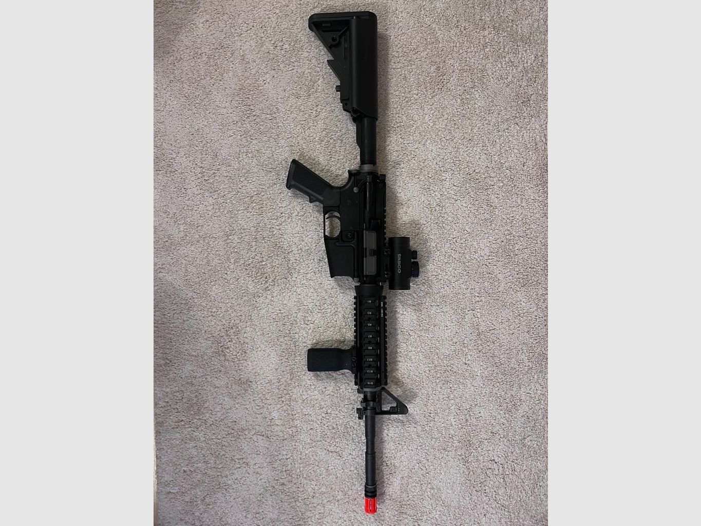 KWA LM4 RIS GBB – Neuwertig mit Red Dot, Tasche & Zubehör