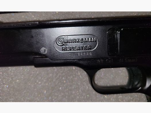 MARKSMAN REPEATER 1010 / 4.5mm / LP AIR PISTOL / COLLECTOR'S ITEM / LIKE NEW / ! READ DESCRIPTION !
