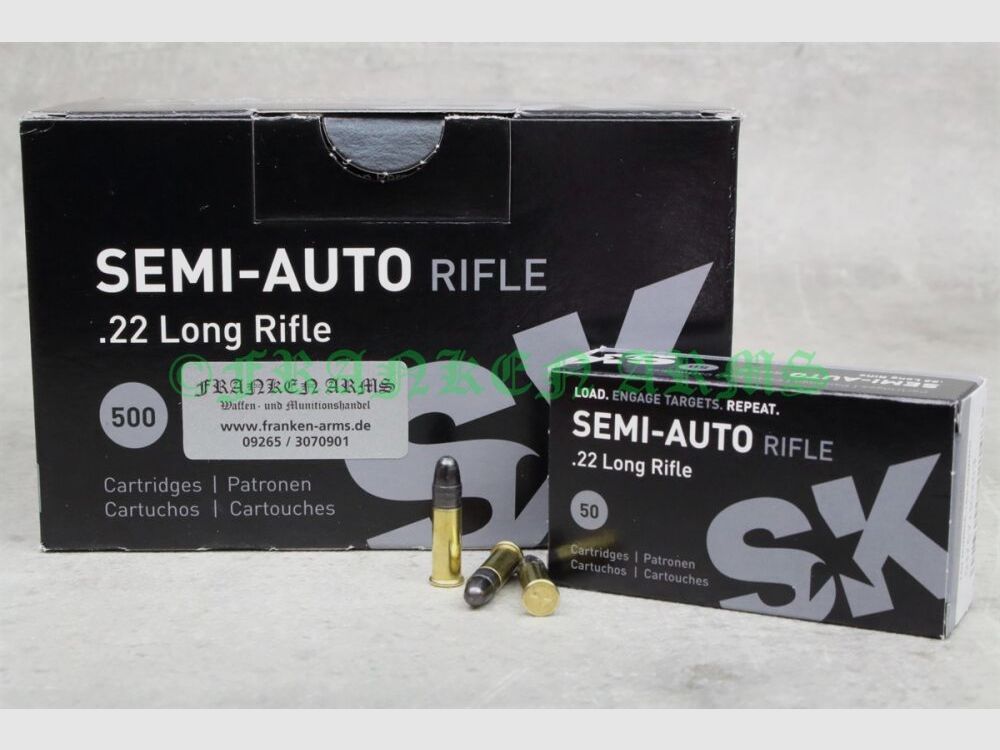 SK Schönebeck SEMI-AUTO Rifle .22 l.r. 40gr. 2,59g 50Stück Staffelpreise