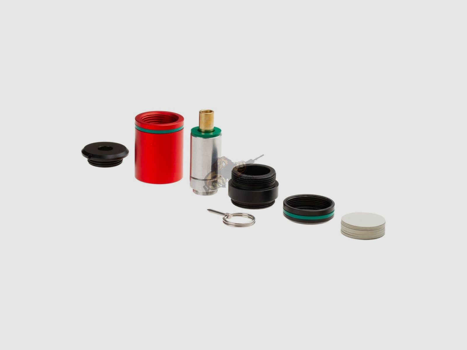 Echo Sound Grenade - Grenade Airsoft en Rouge - StratAIM