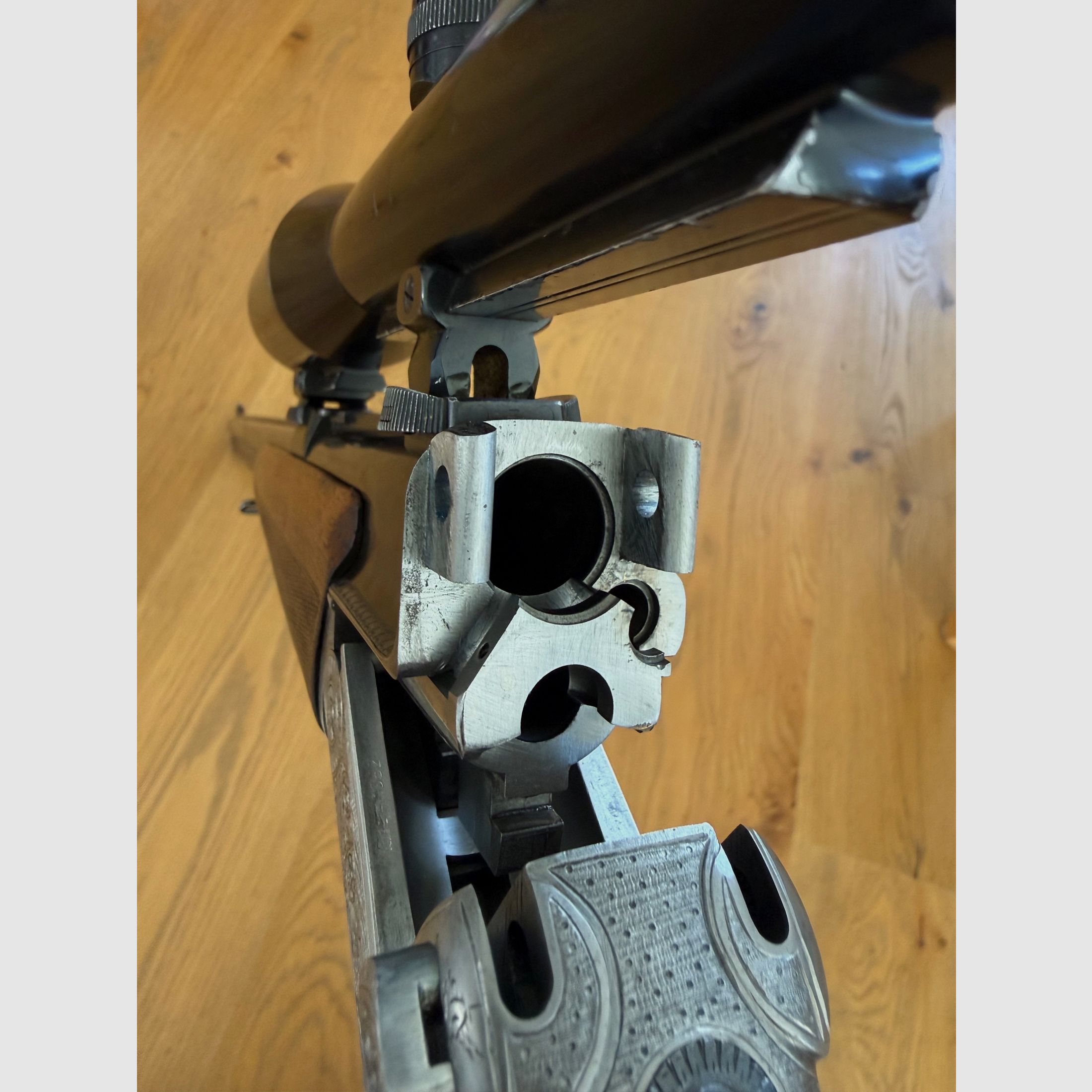 Ferlacher Bockdrilling .270win 20/76 .22 Hornet Swarovski 2,2-9x42, zdjęcie 10 z 20