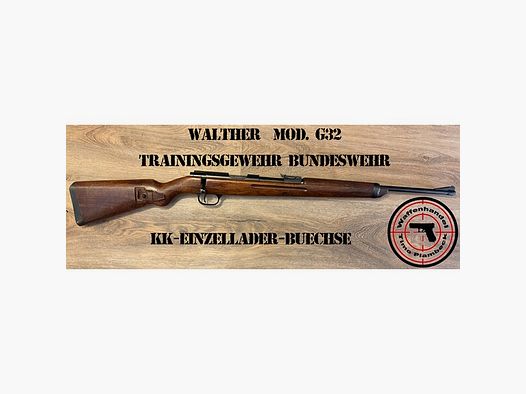 KK-Einzellader-Büchse  Walther  Mod. G32 Trainingsgewehr Bundeswehr