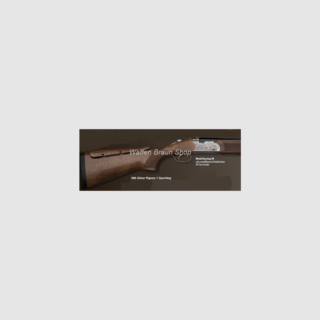 BERETTA - Bockdoppelflinten 686 Silver Pigeon Sporting AS  Vittoria 12/76 / LL 71cm / OCHP B-Fast Co