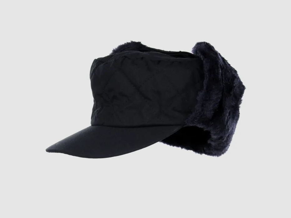 Wintermütze mit Ohrenklappen Thinsulate Schwarz Gr. 57