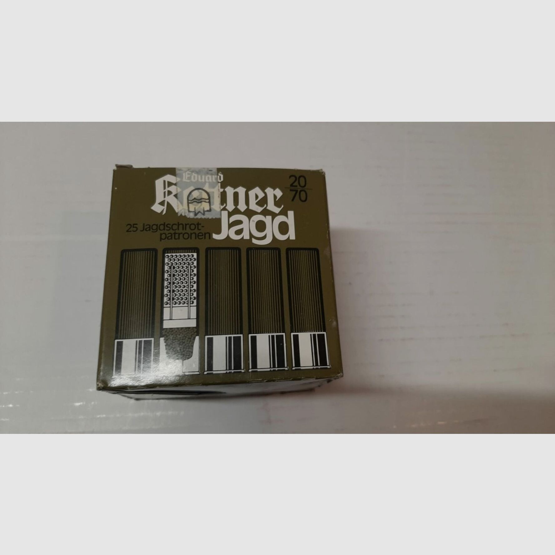 Schrot Munition 20/70 2,7mm Konvolut 100 Schuss