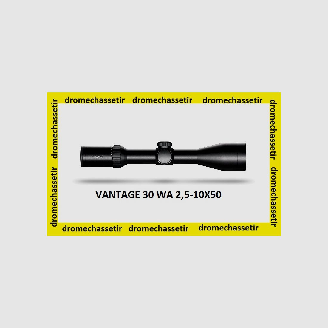 Hawke Vantage 30 WA 2,5-10×50 Zielfernrohr, beleuchtetes 4A-Absehen