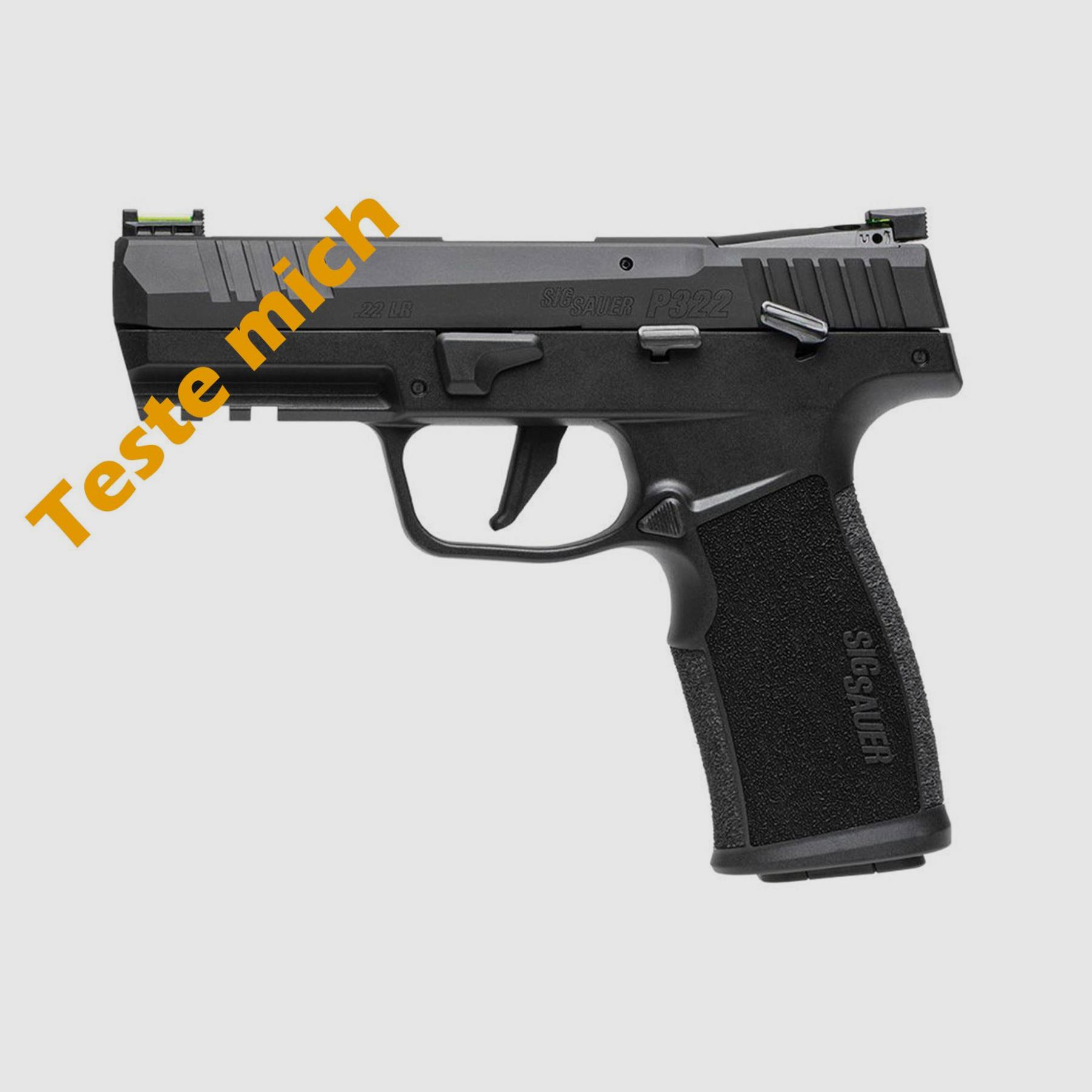 Testwaffe Sig Sauer P322, Bild 1 von 2