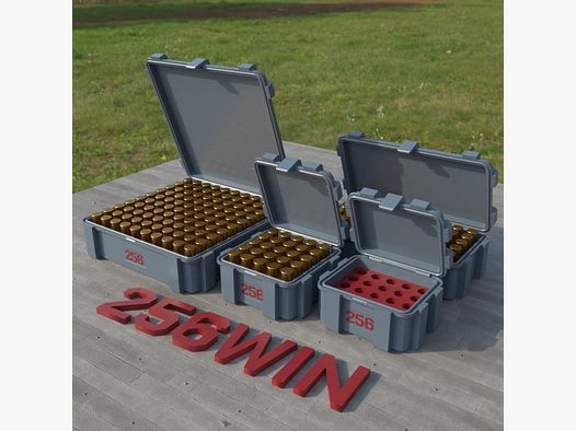 Filamelt Munitionsbox / .256 Win Mag / ‘Klappdeckel’ / Patronenbox, Ammo Box