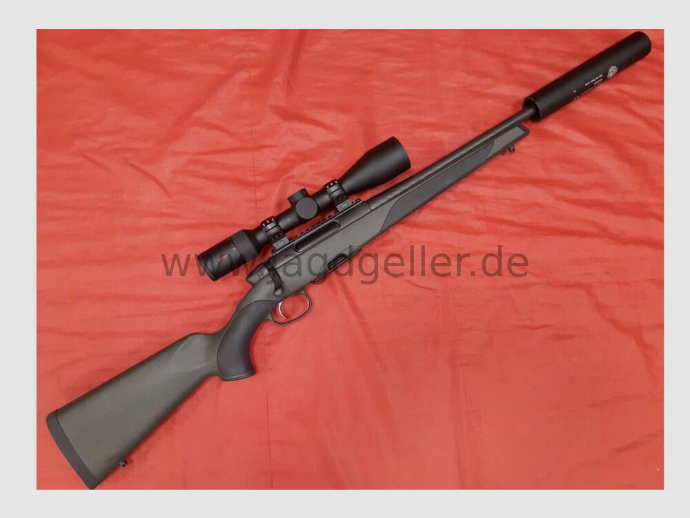 Repetierbüchse Steyr CLII SX Breezer komplett mit Schalldämpfer und ZMinox- .308Win