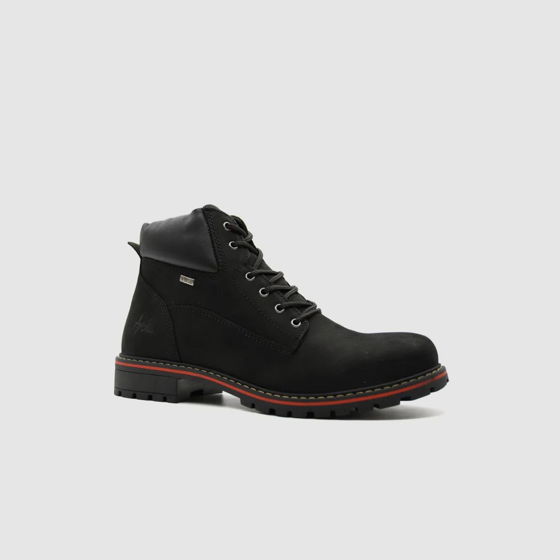 Scarpe Grass in pelle impermeabile nere, immagine 8 di 15