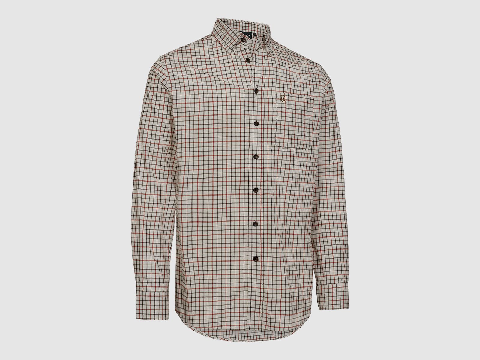 Deerhunter Gavin Hemd Herren Orange Check 49/50