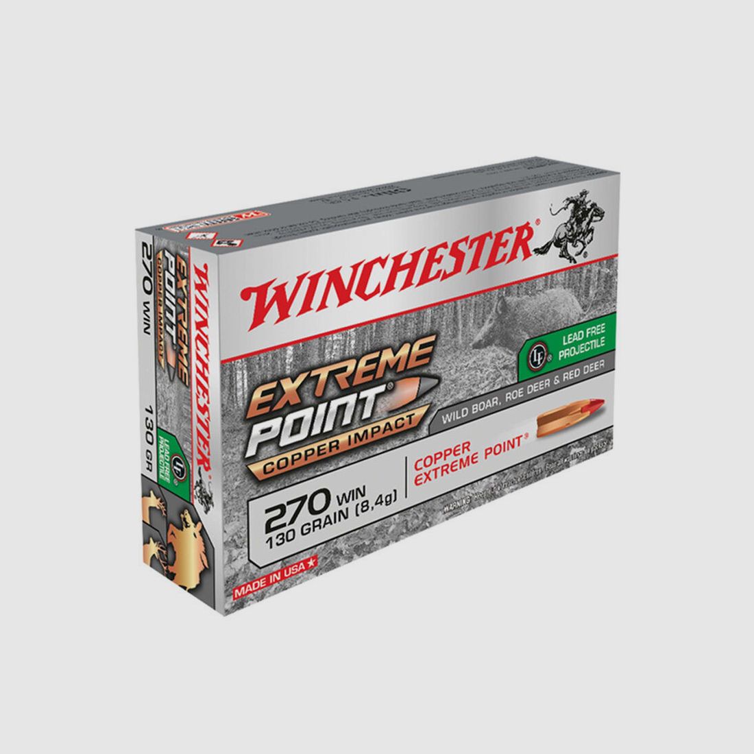 Winchester Extreme Point 130grs bleifrei