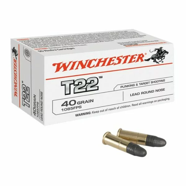 Munición Winchester T22 22 LR 40grns (50)