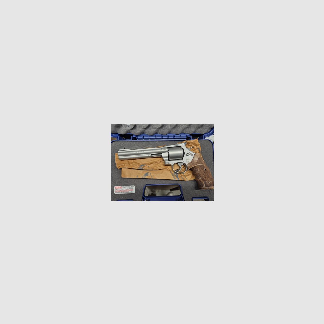 S&W Revolver Mod. 629 Classic Champion Cal. .44 Magnum, stainless/matt, 6 1/2