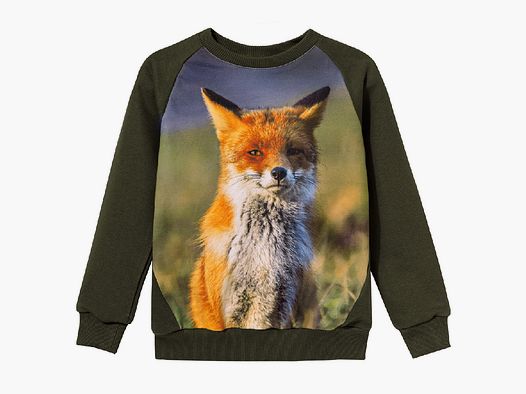 Kinder-Waderjacke mit Fuchsdruck