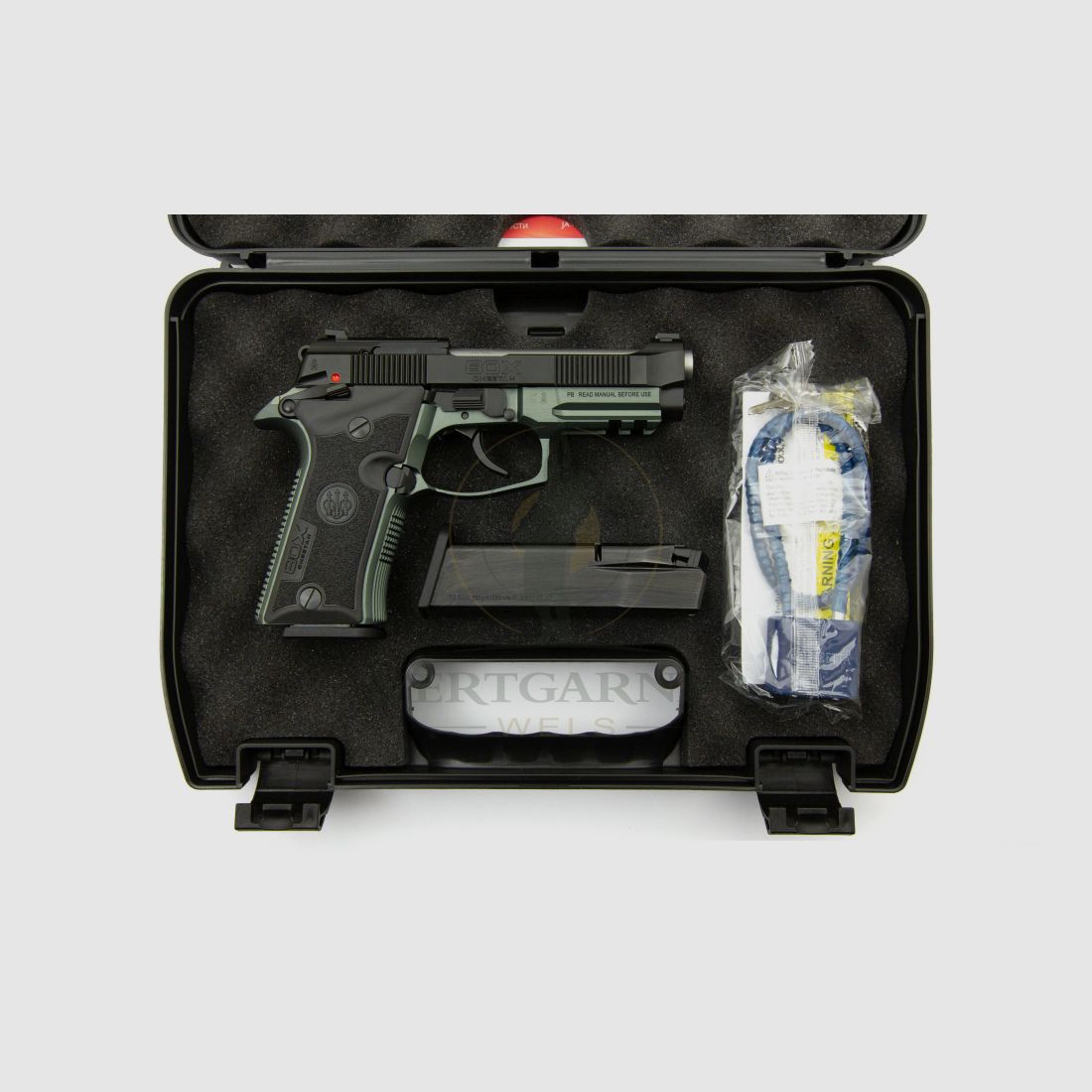 Beretta 80X .380 Auto grün/schwarz, Bild 5 von 5